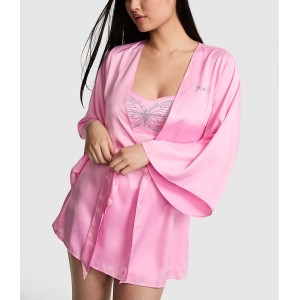 Халат GRWPINK Satin Robe Pink Lollipop