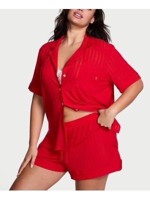 Пижама Ultra-Fine Modal Short Pajama Set Lipstick