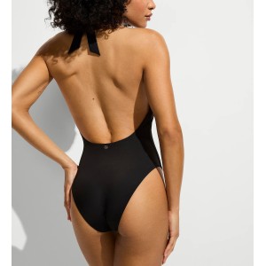 Купальник Organic Shape Rings Halter Cheeky One-Piece Swimsuit