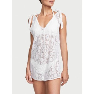 Ромпер Swim Crochet Lace Romper Cover-Up