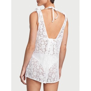Ромпер Swim Crochet Lace Romper Cover-Up