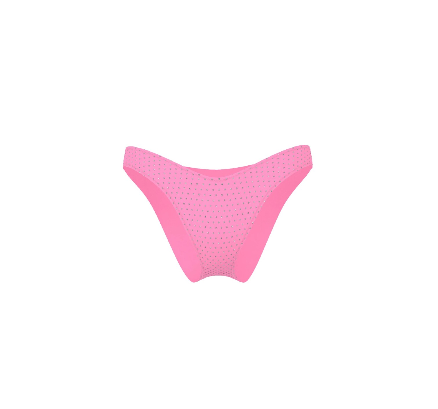 Купальник Bombshell Add-2-Cups Diamanté Push-Up Bikini Top Brazilian Bikini Bottom Pink Sugar Shine
