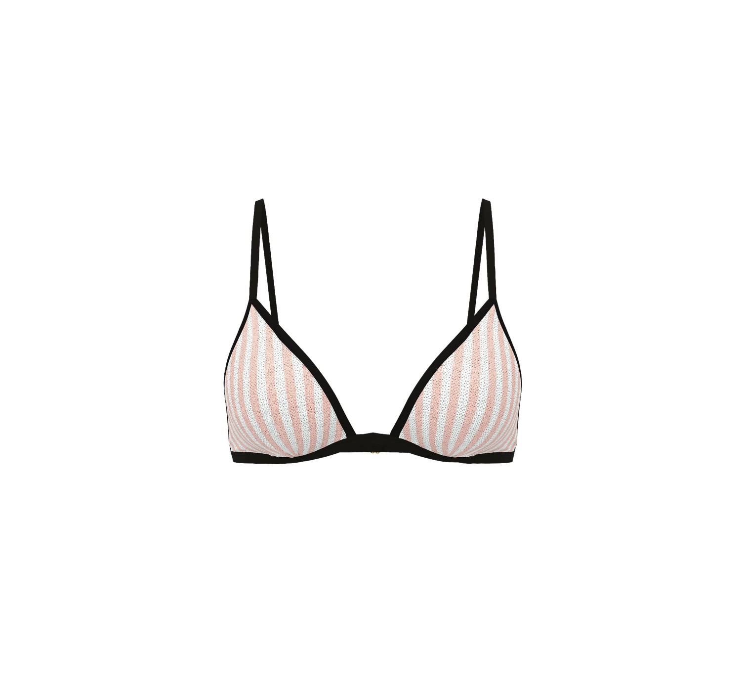 Купальник Heritage Stripe Sequin Triangle Top Brazilian Bikini Bottom