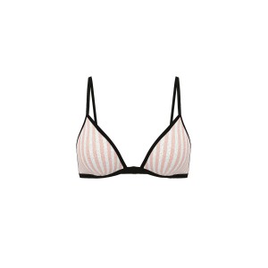 Купальник Heritage Stripe Sequin Triangle Top Brazilian Bikini Bottom