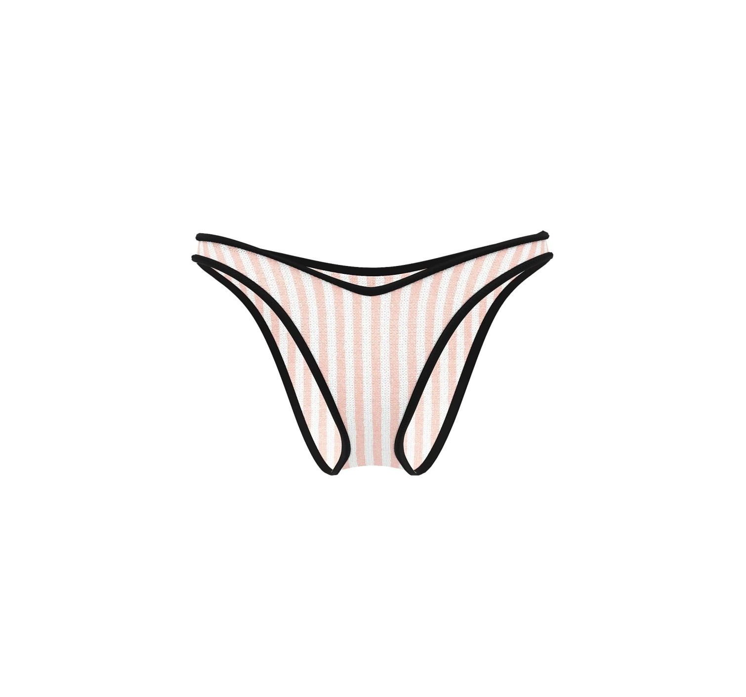 Купальник Heritage Stripe Sequin Triangle Top Brazilian Bikini Bottom