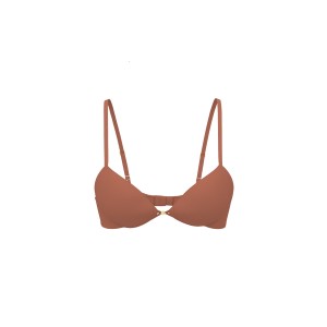 Бюстгальтер Smooth Lightly Lined Plunge Demi Bra Caramel