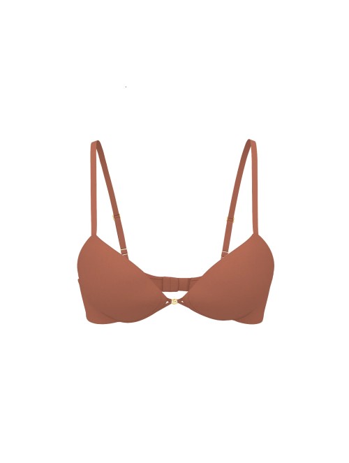 Бюстгальтер Smooth Lightly Lined Plunge Demi Bra Caramel