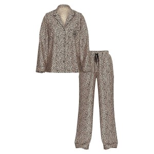 Пижама Satin Long Pajama Set New Leo