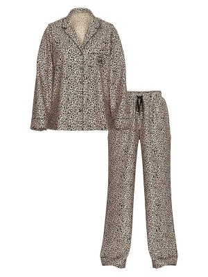 Пижама Satin Long Pajama Set New Leo