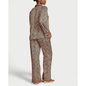 Пижама Satin Long Pajama Set New Leo