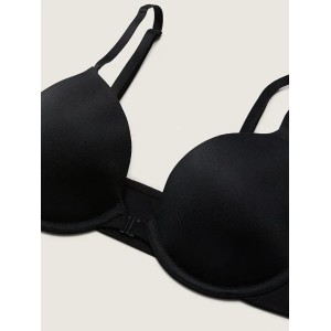 Бюстгальтер с застежкой спереди T-Shirt Lightly Front-Close Lined Bra Black
