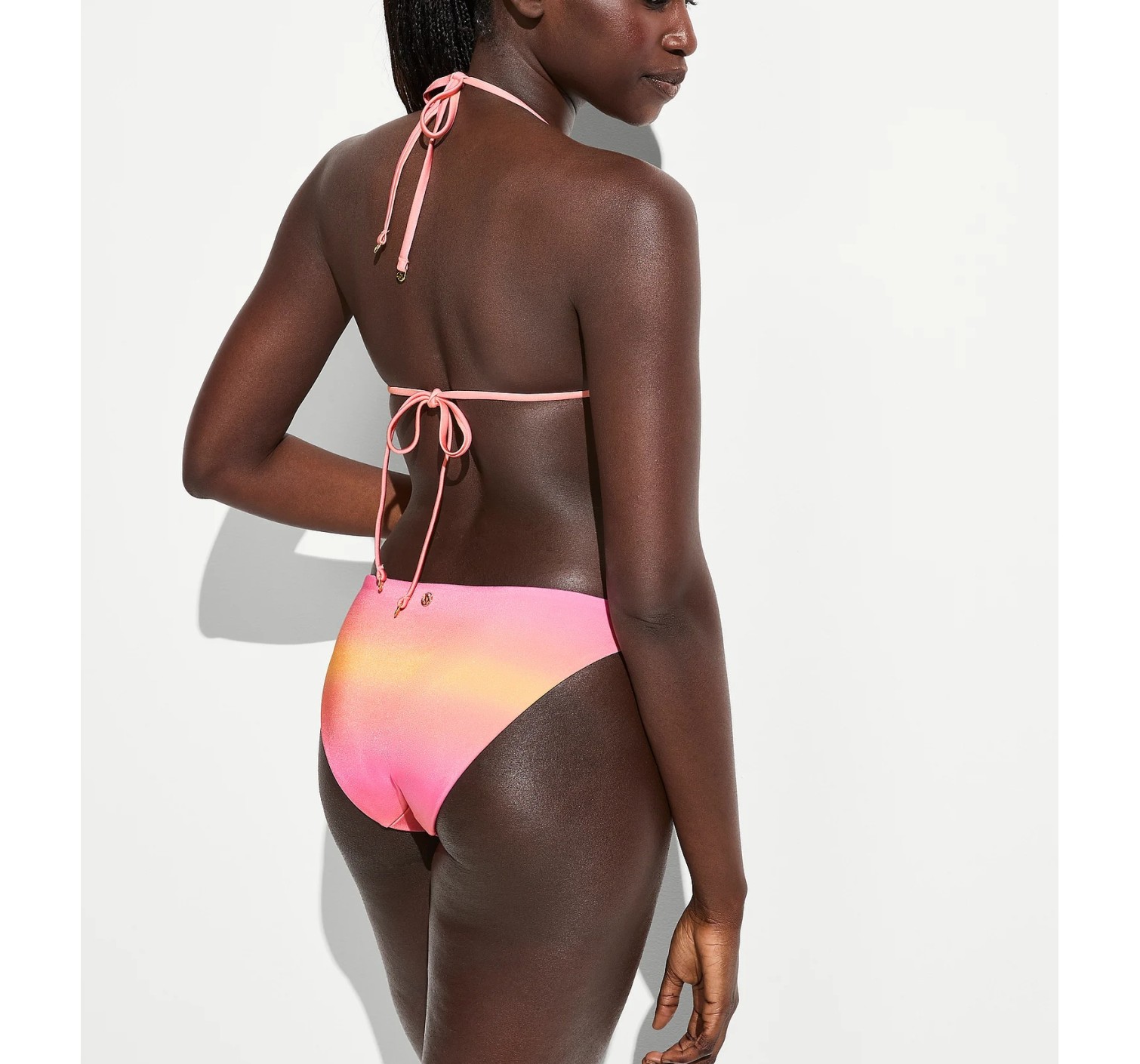 Купальник Archives Toggle Push-Up Triangle Top Bikini Bottom Ombré Pink