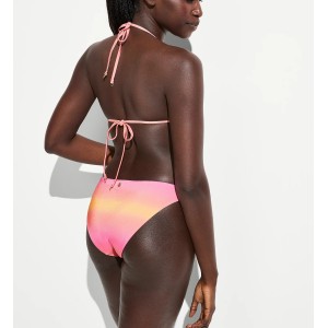 Купальник Archives Toggle Push-Up Triangle Top Bikini Bottom Ombré Pink