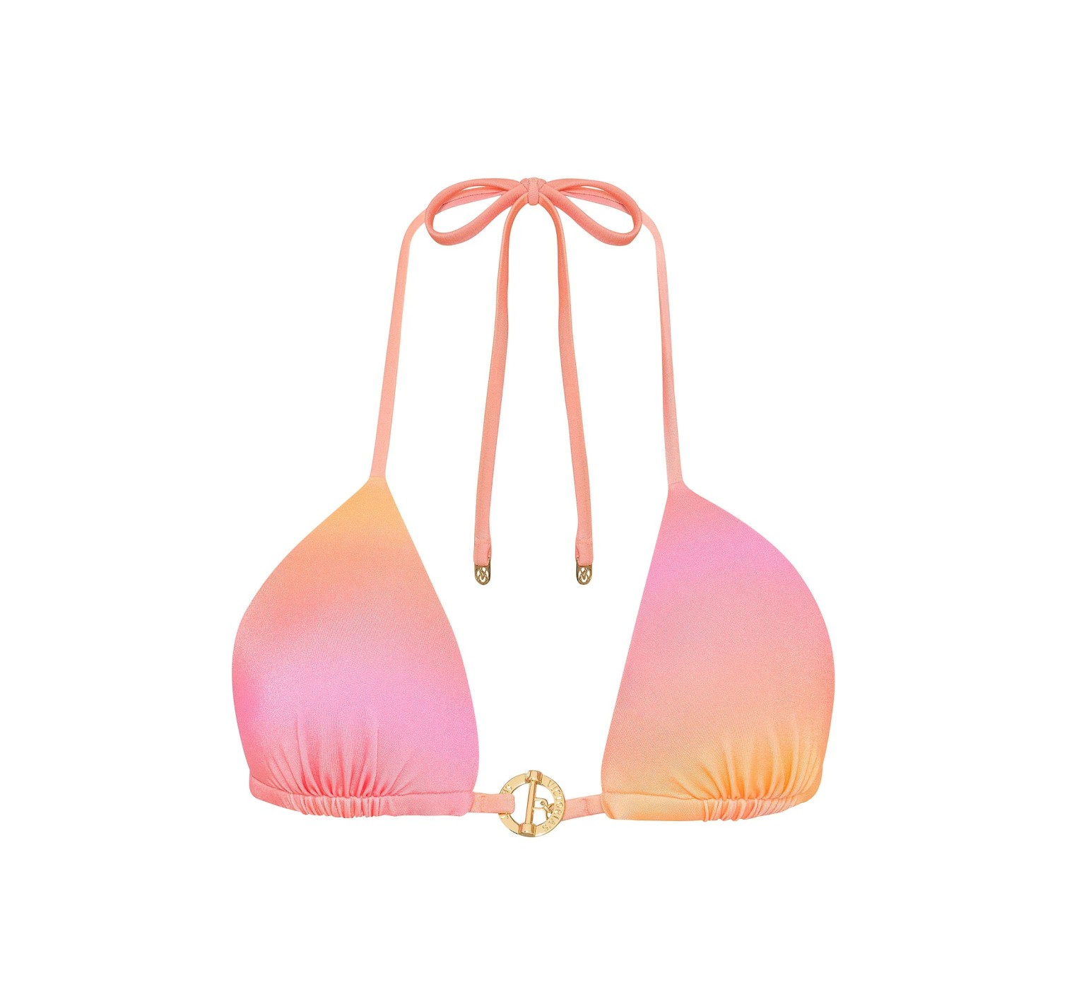 Купальник Archives Toggle Push-Up Triangle Top Bikini Bottom Ombré Pink