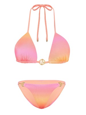 Купальник Archives Toggle Push-Up Triangle Top Bikini Bottom Ombré Pink