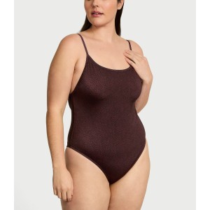 Купальник VS Archives Strappy Hardware Cheeky One-Piece Swimsuit
