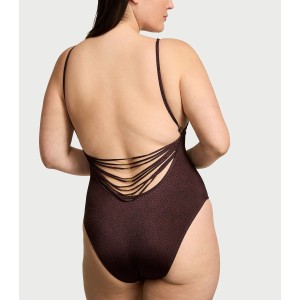 Купальник VS Archives Strappy Hardware Cheeky One-Piece Swimsuit