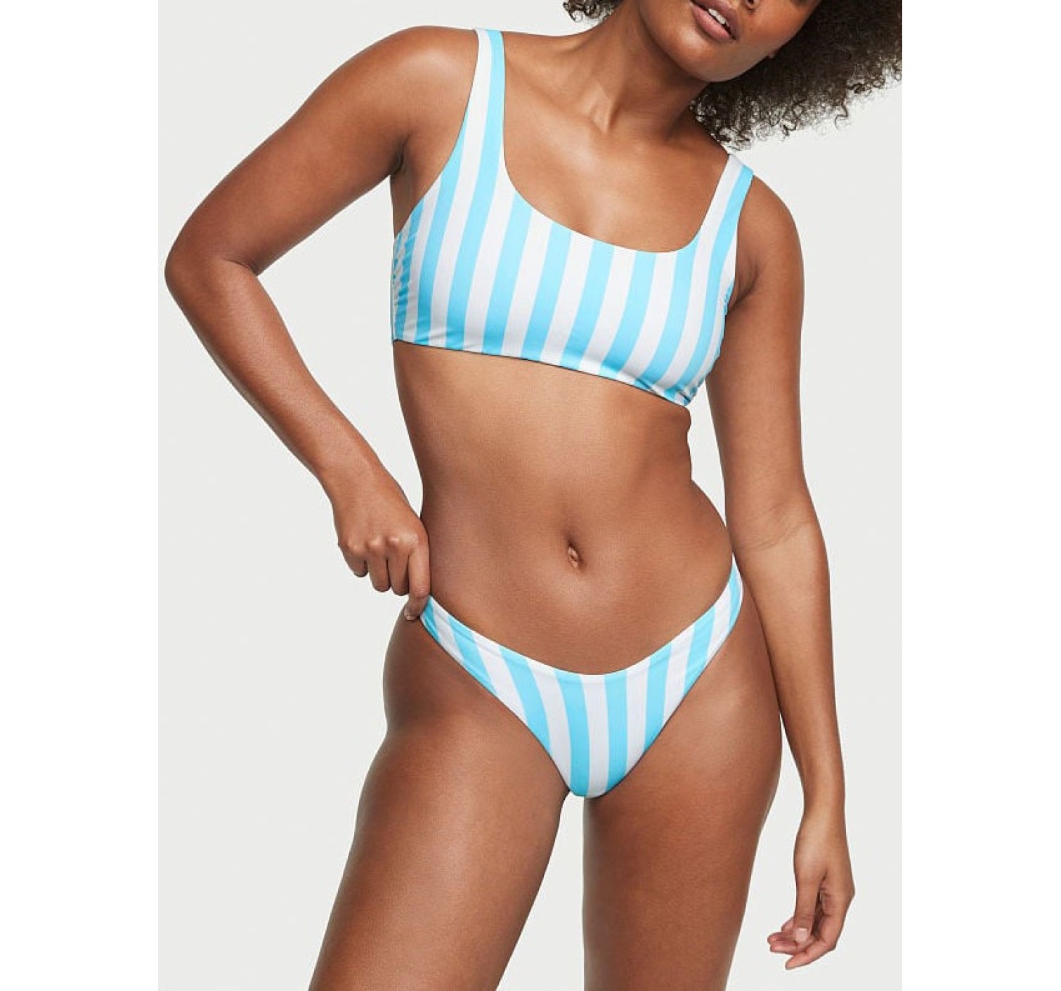 Купальник Swim Mix-and-Match Scoop Top Brazilian Bikini Bottom