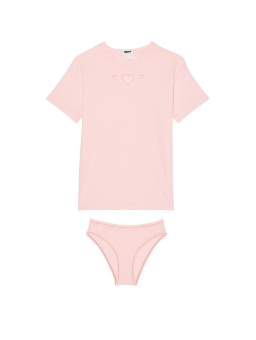 Піжама футболка + трусики PINK
