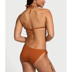 Купальник Essential Diamanté Triangle Top Side-Tie Bikini Bottom Apple Cinnamon