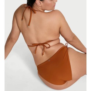 Купальник Essential Diamanté Triangle Top Side-Tie Bikini Bottom Apple Cinnamon