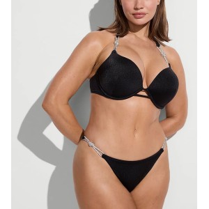 Купальник Shine Rope Bombshell Itsy Bikini Bottom Black