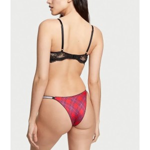 Трусики Very Sexy Shine Strap Brazilian Panty Lacy Plaid