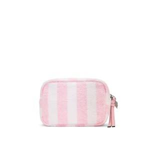 Косметичка 'Spa Please' Embroidery Iconic Stripe Pink