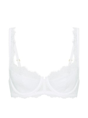 Бюстгальтер Rose Lace Uplift Balconette Bra VS White