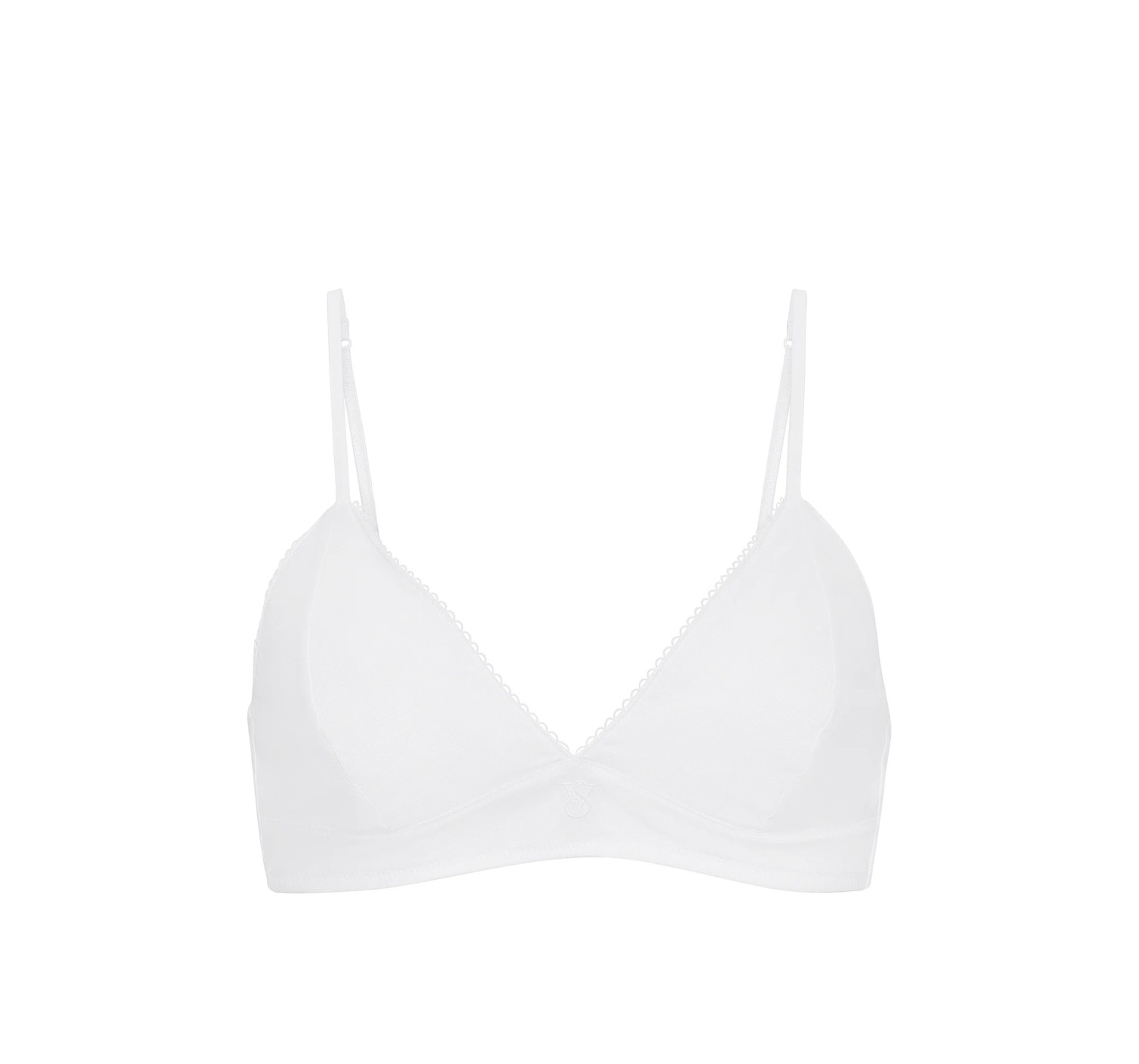 Костюм тройка Cotton Button-Front Sleepshirt Bralette Bubble Short White