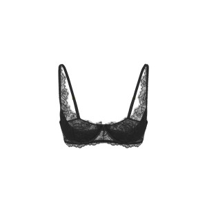 Бюстгальтер Rose Lace Uplift Balconette Bra Jet Black