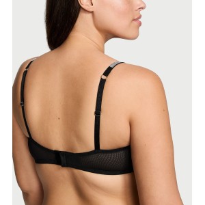 Бюстгальтер Sheer Shine Low-Cut Demi Bra Black