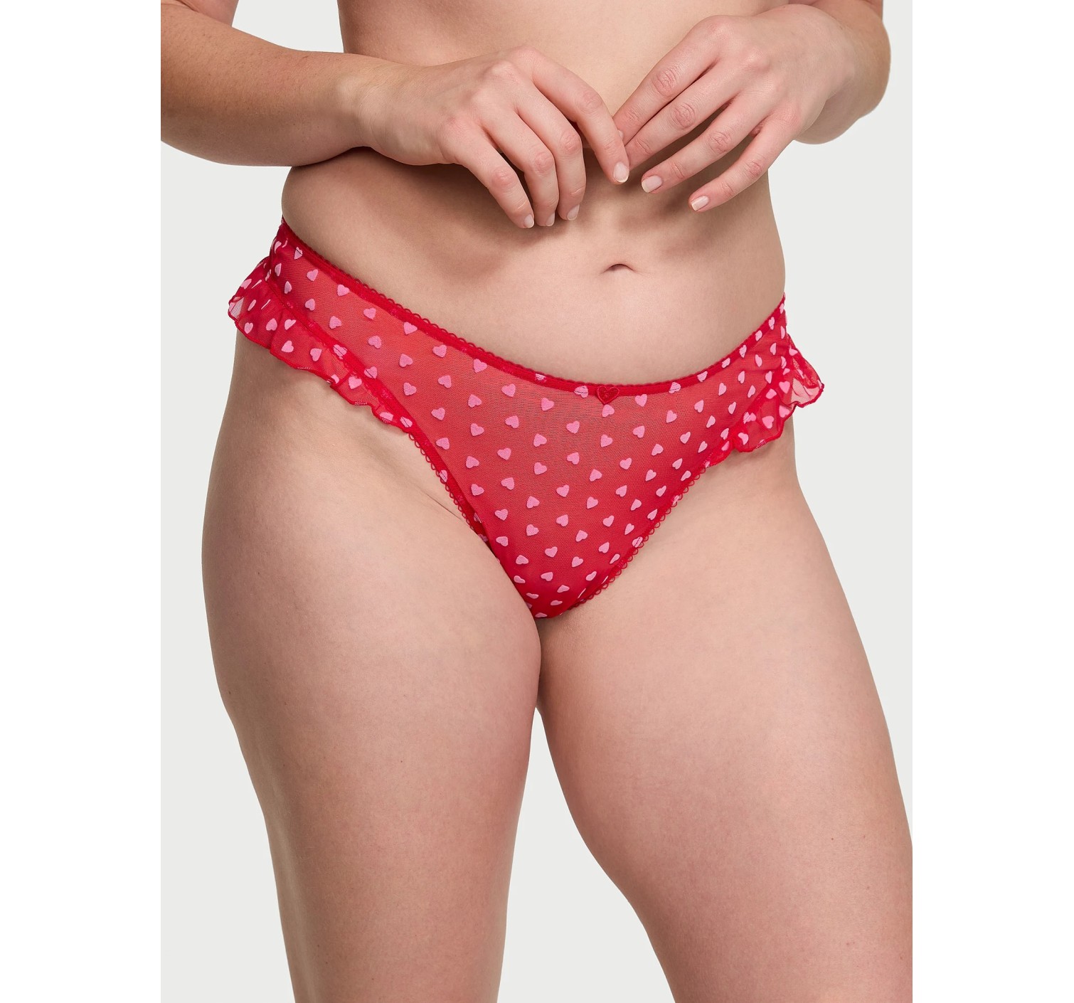Трусики Tease High-Leg Thong Heart