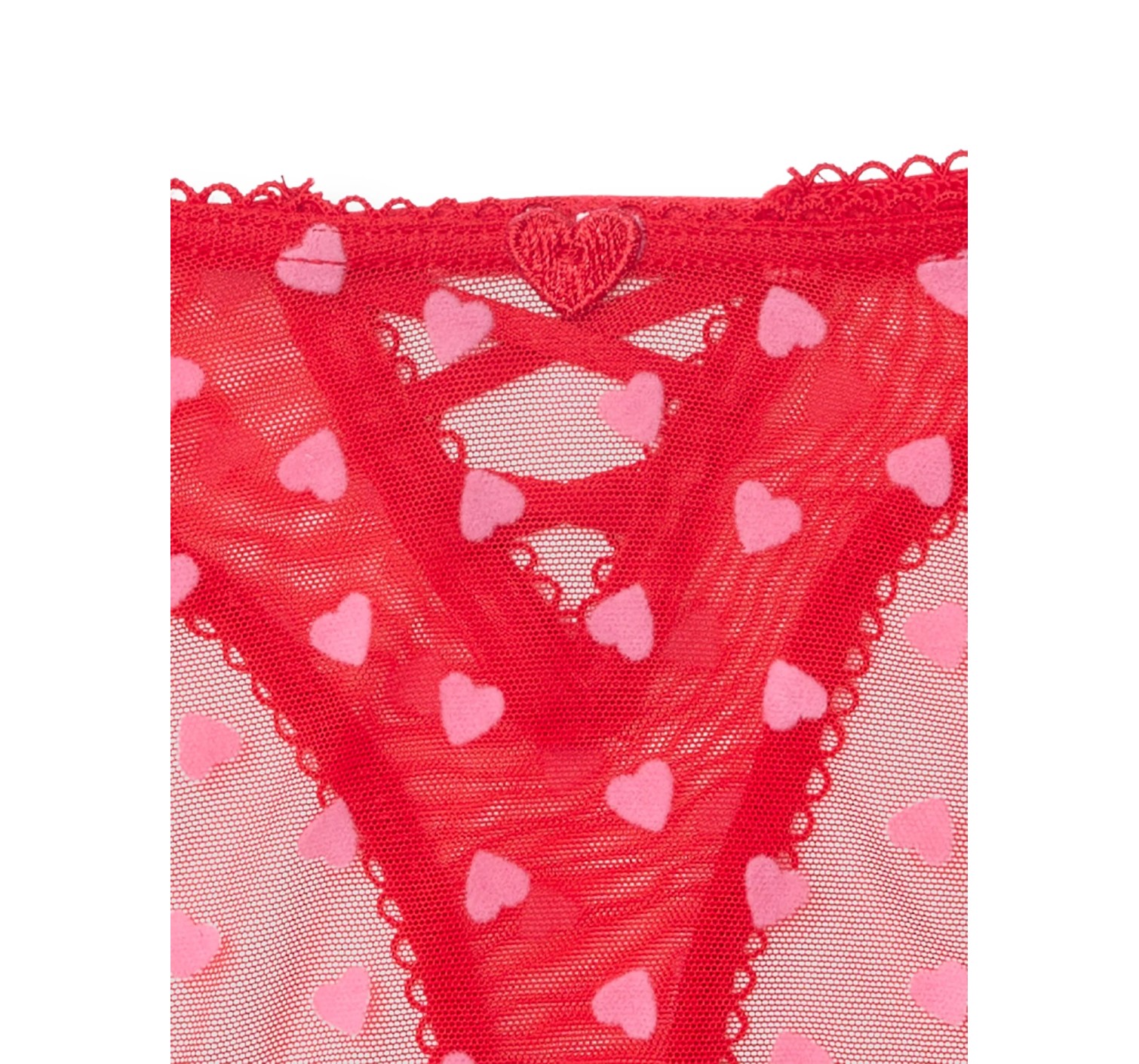 Трусики Tease High-Leg Thong Heart