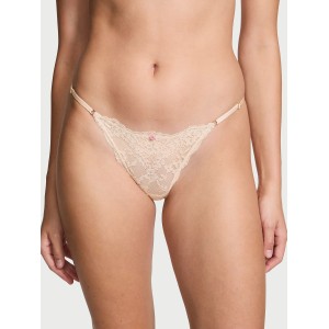 Трусики Lace String Bikini Panty marzipan