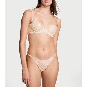 Трусики Lace String Bikini Panty marzipan