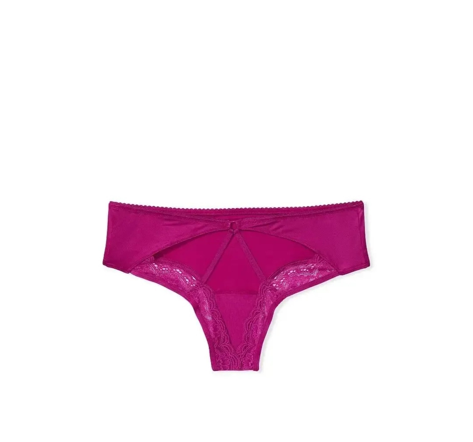 Трусики Strappy Open-back Cheeky panty fuchsia