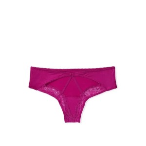 Трусики Strappy Open-back Cheeky panty fuchsia