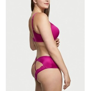 Трусики Strappy Open-back Cheeky panty fuchsia