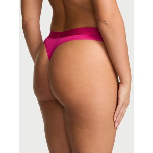 Трусики Cotton Shine Patch Thong Pop Pink