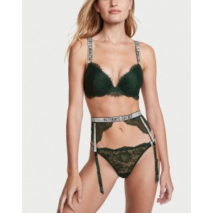 Пояс VERY SEXY Shine Strap Garter Belt Green Lace