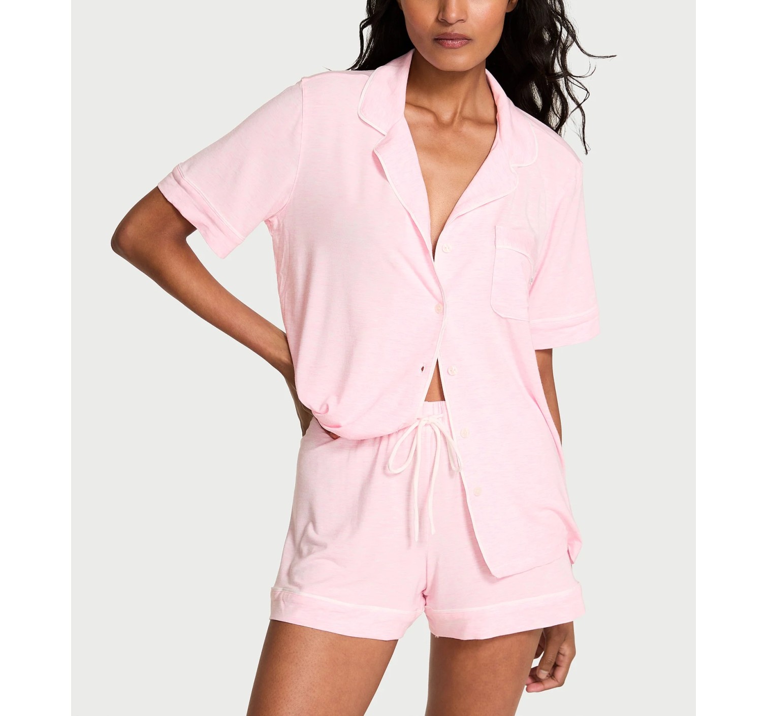 Піжама Heather Pink Petal Modal Short Pyjamas Set