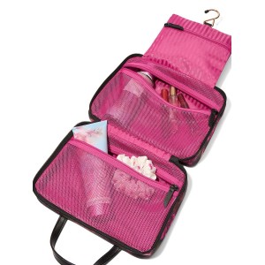 Косметичка Travel Toiletry Bag Black Floral