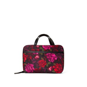 Косметичка Travel Toiletry Bag Black Floral