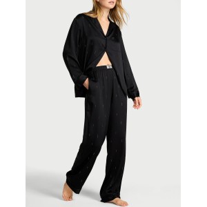 Піжама Black Signature Satin Shine Long Pajama Set