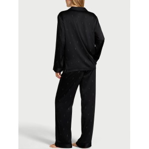 Піжама Black Signature Satin Shine Long Pajama Set