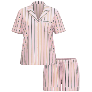 Пижама Modal Short Pajama Set Blossom Stripes