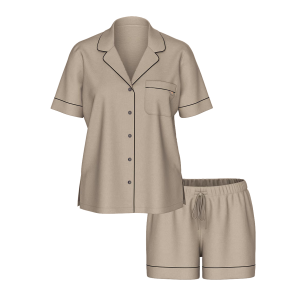 Пижама Modal Soft Short Pajama Set Turtle Dove