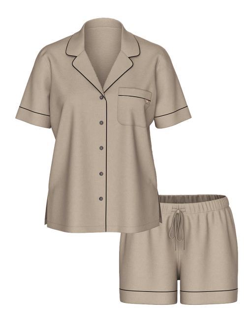 Піжама Modal Soft Short Pajama Set Turtle Dove