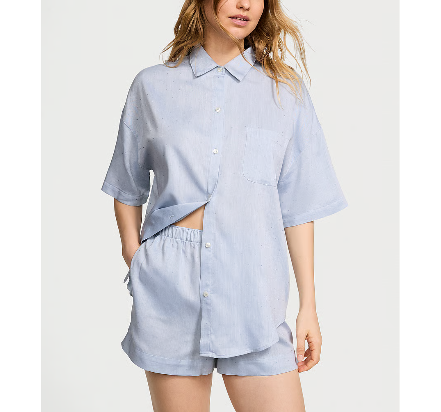 Піжама Modal-Cotton Short Pajama Set Jupiter Herringbone